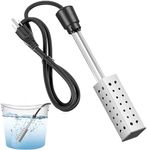 Immersion Water Heater for Inflatable Pool,Pool Heater,Portable Hot Tub Water Heater, Stainless Steel,Heats Fast in Small Pool,Bathtub,Bucket,Lightweigh