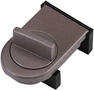 Heavy Duty Metal Sliding Window Door Security Lock Stopper, Impact Resistant, Reusable for Improved Air Circulation