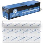 Saniderm Tattoo Aftercare Bandage (Extra Large Roll, 10 in x 8 yd) – Convenient, Faster Tattoo Healing and Protection – Sterile, Waterproof, and Latex-Free