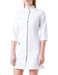 InWhite Women's Doctor's Coat 105, White, 3XL-4XL Plus