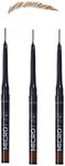 Pack of 3 Micro Fine Brow retractable pencil DARK BROWN replaces Glimmerstick for Brows, no need to sharpen, by Avon.