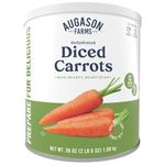 Augason Farms Dehydrated Diced Carrots Can, Emergency Food Supply, Everyday Meals, 216 Servings