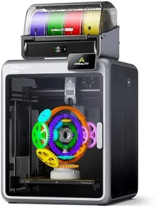 Creality K2 Pro Combo (A) 3D Printer, Multicolor 3D Printer with CFS, 600mm/s Max High-Speed, Dual AI Camera, Fully Assembled Auto Leveling, 300x300x300mm Large Print Volume, for Pros & Hobbyists