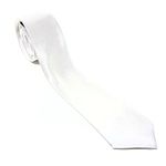 Adults Skinny Tie for Men [White]