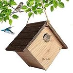 Bershaker Wooden Bird House, Hangin