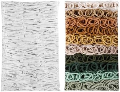 DNPHRPY 1400psc White Colorful Weaving Loom Loop