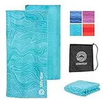 Seaview 180 Akumal Oversized Microfiber Beach Towel, Quick Dry Towel-Travel Towel-Camping Towel Super Absorbent-75% Recycled