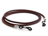 GAWK Eyewear 100% Genuine Leather Glasses Cord Spectacle Lanyard (Brown)