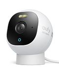 eufy Security Outdoor Cam E210, All-in-One Outdoor Security Camera with 1080p Resolution, Spotlight, Color Night Vision, No Monthly Fees, Wired Camera, Security Camera Outdoor, IP67 Weatherproof