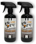 The Stink Solution Citrus Orange For Any Odor Eliminating Spray For Sweat, Urine, & Foul Odors. Safe To Spray On Clothes, Furniture, Mattresses, Shoes, & More. Works Instantly. - 2 16oz Bottles