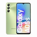 Samsung Galaxy A05s, Android Smartphone, Dual SIM Mobile Phone, LTE, 4GB RAM, 128GB Storage,Unlocked International Version (Light Green)