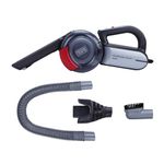 BLACK+DECKER Auto Hand Vacuum, 12V, Cordless, Includes Fold out brush, Upholstery brush and Storage bag, PV1200AV-XJ