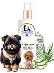 The Pet Mom Anti-Tick Flea Shih Tzu Dog Spray for Ticks, Lice, Fleas, Anti-Itching | Soft & Conditioned Coat –Allergy Free Tick Repellent Spray | Waterless Tick Dog Shampoo for All Dog Breed 200ml