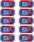 AEDIKO 10pcs Relay Module DC 12V Re