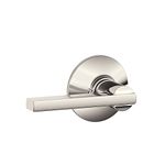 Schlage F10 LAT 618 Latitude Lever Hall and Closet, Polished Nickel