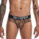 SKYSPER Men's Jock Strap Athletic Supporter Sports Jockstraps Underwear with Leg Strap