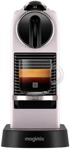 Nespresso Citiz Coffee Machine by De'Longhi for Original Coffee Pods, Italian Inspired Espresso, Quality Coffee, Starter Capsule Set Included, EN167.P, Pink
