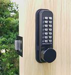 BORG LOCKS (BL2605 ECP) External Marine Grade Code Operated Deadbolt for Wooden Gates