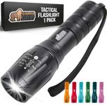 GORILLA GRIP Powerful LED Tactical 
