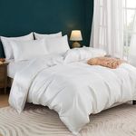 Horbaunal 5 Pieces Satin Duvet Cove