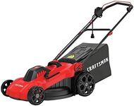 CRAFTSMAN Electric Lawn Mower, 20-Inch, Corded, 13-Ah (CMEMW213), Red