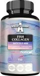 Marine Collagen Peptides NatiCol® - 3000 mg per Serving - 150 Capsules - 1 Month Supply - Fish Collagen Protein for Healthy Skin, Joints and Hair - by Apollo's Hegemony