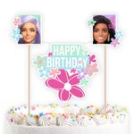 Amscan 9915479 - Barbie Sweet Life Kids Birthday Party Cake Bunting - 26cm x 15cm