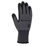 Carhartt mens Thermal Wb Waterproof Breathable Nitrile Grip Glove, Grey, Large (Pack of 1)