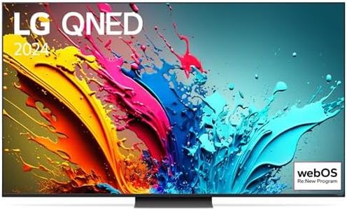 LG 65QNED86T6A TV 65" (165 cm) QNED Fernseher (α8 4K AI-Prozessor, webOS 24, HDR10, bis zu 120Hz) [Modelljahr 2024]