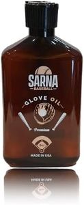 SARNA Baseball Softball Glove Oil - Softens, Hydrates, and Break-in Baseball Gloves and Softball Mitts by Increasing Flexibility - Great for Breaking in New Equipment (8.0 oz) - Made in USA