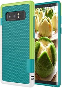 Jeylly Custodia per Galaxy Note 8, cover per Note 8, [3 colori] sottile ibrida antiurto in morbido TPU e policarbonato rigido, antiurto, protettiva, antiscivolo, per Samsung Galaxy Note 8 SM-N950,