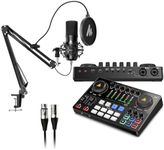 MAONO USB XLR Condenser Microphone, Podcast Equipment Bundle PC Computer with Software for Recording, Studio, Singing, YouTube (A04 Gen2+E2 Gen2+XLR Cable)