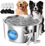 7L/1.8Gal/236oz Dog Water Fountain 