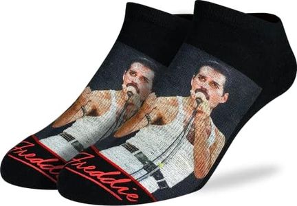 Good Luck Sock Men's Freddie at Live Aid Ankle Socks, Adult