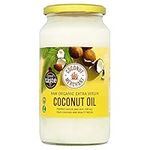 Coconut Merchant Organic Coconut Oil 1L | Extra Virgin, Raw, Cold Pressed, Unrefined | Ethically Sourced, Vegan, Ketogenic and 100% Natural | For Hair, Skin & Cooking | 1L