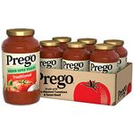 Prego+ Hidden Super Veggies Traditional Italian Tomato Sauce, 24 Ounce Jar (Pack of 6)