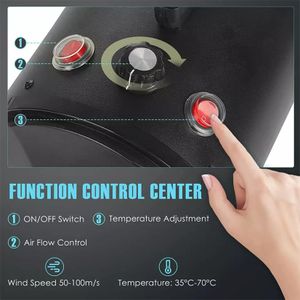Memows 2800W Dog Hair Dryer – Black, High-Power Pet Grooming