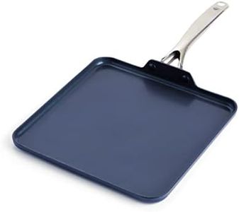 Blue Diamond Cookware Toxin Free Healthy Ceramic Nonstick, Griddle Pan, 28 cm