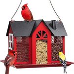 Kingsyard Bird Feeder House for Out