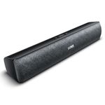 Mivi Fort Q18 Soundbar with 18W Surround Sound, 2.0 Channel with 2 in-Built Full-Range Speakers, Multiple Input Modes, 6H Playtime, 2000mAh, Made in India soundbar for TV