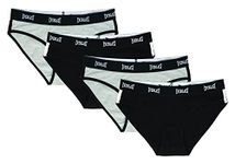 Everlast Women's 4 PK Bikini Briefs COM B Size L