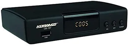 KORAMZI HDTV Digital TV Converter Box ATSC with USB Input for Recording and Media Player CB-107