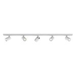 Astro Ascoli Five Bar Indoor Spotlight (Textured White), GU10 Lamp, Designed in Britain - 1286059 - 3 Years Guarantee