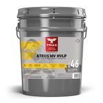 TRIAX Atros MV HVLP 46 Full Synthetic Hydraulic Oil, 300% Additive Anti-Wear Boost, 7,000-10,000 Hour Life, Arctic Grade -54 Cold Flow and High Temp Operations (5 Gallon Pail)