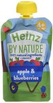 Heinz Apple & Blueberries Smooth Puree 6+ Months 100g