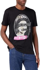 cotton division MESEXPISTS001 T-Shirt, Noir, S Homme