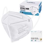 Nufasion FFP2 Masks 20 Pack KN95 EU0598 Certified EN149 Standard FFP2 Face Mask 5-Layer Protective Efficient filtration, Superb Breathability FFP2 Mask Individually Wrapped