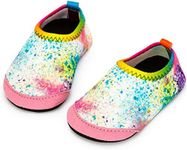 Apolter Baby Boys and Girls Swim Water Shoes Barefoot Aqua Socks Non-Slip for Beach Pool Toddler Kids