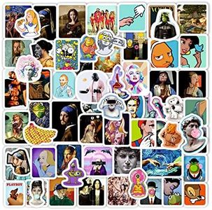 BulbaCraft 111Pcs Pop Culture Stickers Hype Stickers Pop Culture Laptop Stickers,Stickers Pop Culture,Pop Culture Gifts,Pop Culture Now,Art Stickers Laptop Art History Stickers,Art Computer Stickers