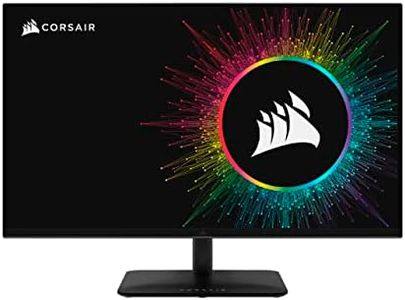 Corsair XENEON 32UHD144-A Gaming Monitor - 32-Inch, IPS UHD (3840 x 2160), AMD FreeSync Premium Adaptive Sync, 144Hz Refresh Rate, 1ms, DisplayHDR600, HDMI 2.1, DisplayPort 1.4, USB-C 3.1 - Black